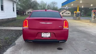 V6 Chrysler 300s Rear Muffler Delete Cold Start