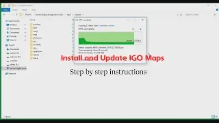 How To Install And Update IGo Primo Maps On SD Card?