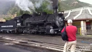 K-36 #482 departs Durango