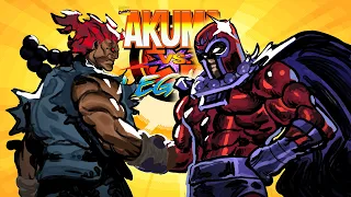 Akuma Becomes MARVELIZED! | X-Men vs SF, Marvel Super Heroes, & Marvel vs Capcom