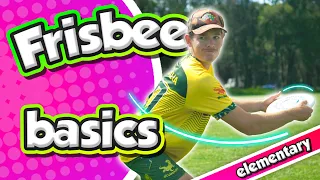 🥏Learn the basics of FRISBEE with your kids at school 🥏