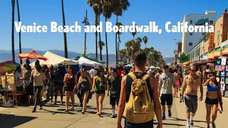 Venice Beach California Walk - Los angeles 4k 60 fps Hdr Walking tour - [ LA Travel Guide 2023 ]