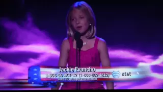 Jackie Evancho 1st Live Audition America's Got Talent