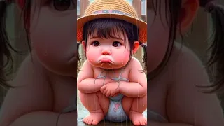 so cute baby girl 😍😍#cute #monk #trending #viral #shorts 🥰🥰