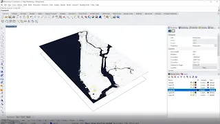 3/4 Creating Rhino Terrain: From QGIS to a Rhino Surface