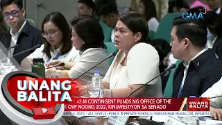 Paglipat ng P221.42-M contingent funds ng office of the president sa OVP noong 2022,.. | UB