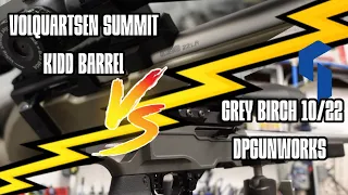 Volquartsen Summit Kidd Barrel VS. Grey Birch LDR 10/22  #DPGunworks | Built vs. Bought