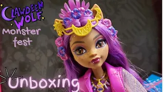 MONSTER FEST CLAWDEEN WOLF MONSTER HIGH G3 UNBOXING & RESEÑA | #enespañol #joansdollcollection