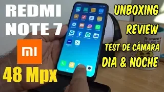 📲 XIAOMI REDMI NOTE 7 UNBOXING - REVIEW - TEST FOTOS | DILO NOMAS