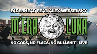 Faderhead & Alex Wesselsky of Eisbrecher - "No Gods" Live at M'era Luna 2022