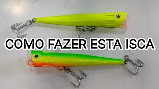 Tutorial completo isca de Bico de silicone do Fábio Baca