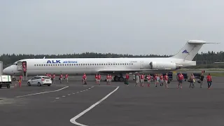 ALK Airlines McDonnell Douglas MD-82 LZ-ADV at Tampere-Pirkkala