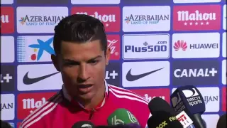 Cristiano Ronaldo a un periodista: "No eres inteligente"