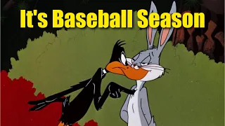 Bugs And Daffy Duck Season - It's Baseball Season