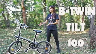 What's the best thing about folding bikes? - B-twin TILT 100