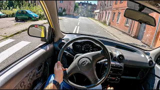 2000 Hyundai Atos II [1.0 I 58HP] |0-100 | POV Test Drive #871 Joe Black