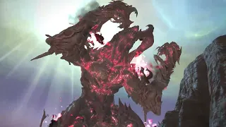 FINAL FANTASY XIV x FINAL FANTASY XVI Event - Ifrit Boss Fight