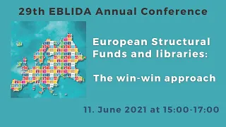 Recording of the 29th EBLIDA Annual Conference, June 2021