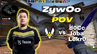 CSGO POV | ZywOo w/Team Vitality vs d0Cc/loba/Lekr0 (New Team Unluko5) | May 09, 2023