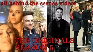 THE ORIGINALS SEASON 5 ALL BEHIND THE SCENES VIDEOS | JOSEPH MORGAN, CANDICE KING