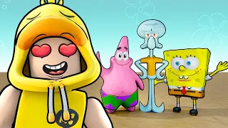 Main Sama SpongeBob! - Roblox SpongeBob The Spongy Construction Project