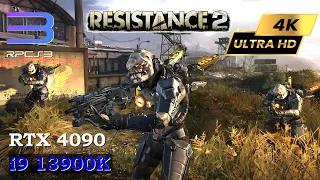 Resistance 2  4K  Unlock 120FPS | RPCS3 v0.0.26-14725 | i9 13900K + RTX 4090
