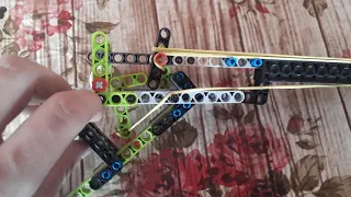 LEGO lever action mechanism