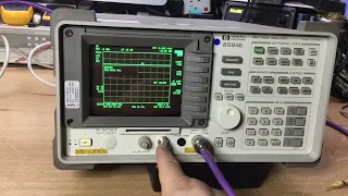 HP8594E 3GHz Spectrum Analyser fault diagnosis, detailed testing & analysis & diagnosis of fault.