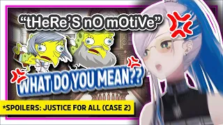 The game telling Reine she's wrong: (SPOILERS: Ace Attorney: Justice for All)