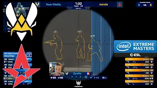 ZYWOO IS INSANE! Vitality vs Astralis |HIGHLIGHTS| IEM Global Challenge