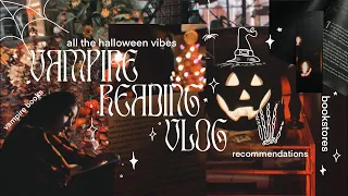 🧛🏼‍♀️ reading vampire books for a week 🦇.vlog028.