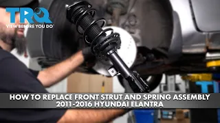 How to Replace Front Strut and Spring Assembly 2011-2016 Hyundai Elantra
