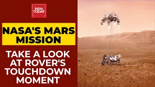 NASA's Perseverance Rover Makes Historic Mars Landing | Take A Look At Touchdown Moment