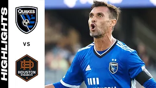 HIGHLIGHTS: San Jose Earthquakes vs. Houston Dynamo FC | July 24, 2021