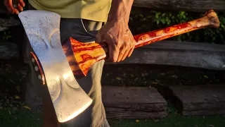 Restoring a Vintage Double-bit axe | Belknap Bluegrass axe