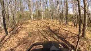 Log crossing Klr 650