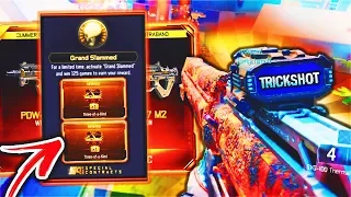 TRICKSHOT TO UNLOCK GRAND SLAM DLC WEAPON! - BLACK OPS 3 FREE DLC WEAPON SUPPLY DROP OPENING! (BO3)