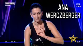 Ana Werczberger, YOGA la cel mai înalt nivel numai la Românii au Talent! Un moment superb!