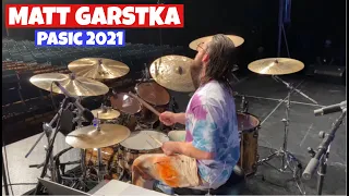 Drummer REACTS to Matt Garstka PASIC 2021 Soundcheck
