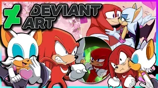 Knuckles and Rouge VS DeviantArt (FT Tails)