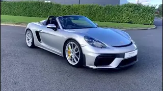 718 Spyder | 19 Plate | GT Silver Metallic