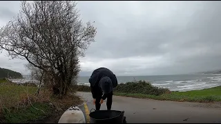 Surf en Cantabria en invierno, sesión para recordar en Oyambre