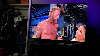 SmackDown: Edge and Seth Rollins Backstage Segment