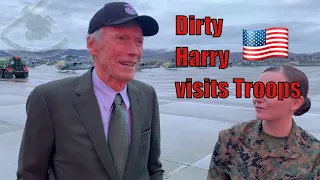 Clint Eastwood Pays Tribute to U.S. Marines - A Remarkable Visit to Camp Pendleton at 89