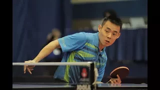 CHEN Chien An vs ROBLES Alvaro | Hungarian Open 2018 | Men's Singles | 1/8