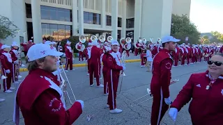 #IU Marching Hundred vs Michigan 10-7-22 ...the walk