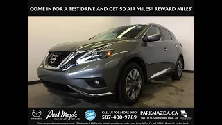 GREY 2018 Nissan Murano  Review Sherwood Park Alberta - Park Mazda