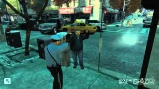 GTA IV: Suspect makes a funny escape