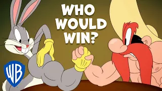 Looney Tunes | Looney Arm Wrestling | WB Kids