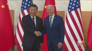 President Biden meets face-to-face with China's President Xi Jinping